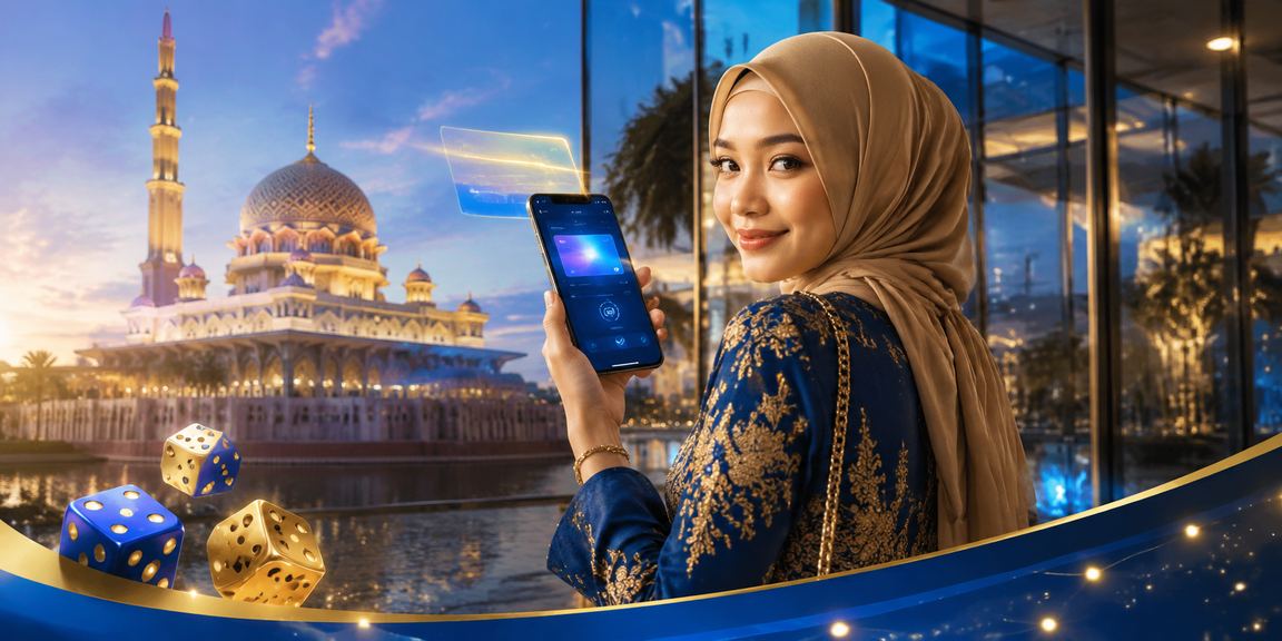 Permainan dadu bergaya Melayu di Putrajaya sebagai hiburan