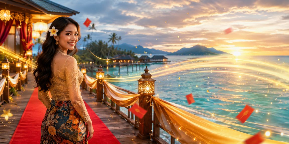 Suasana bonus sampul merah perayaan dalam talian untuk pemain di Sabah Malaysia
